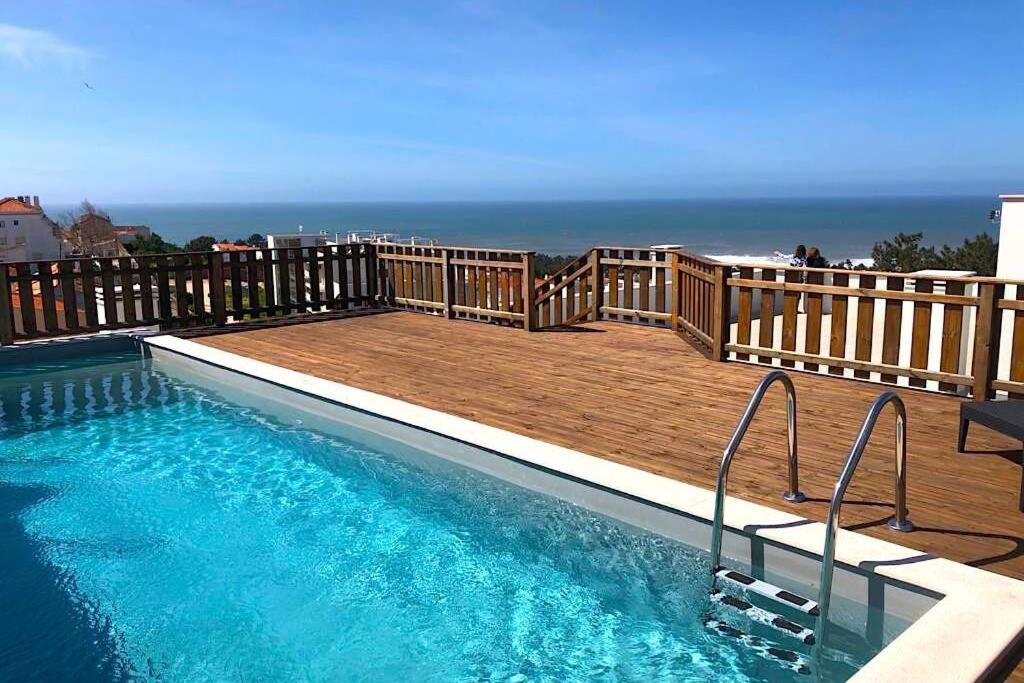 Terracos Do Mar - Rooftop Pool With Sea View Nazaré Zewnętrze zdjęcie