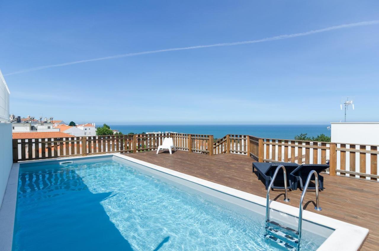 Terracos Do Mar - Rooftop Pool With Sea View Nazaré Zewnętrze zdjęcie