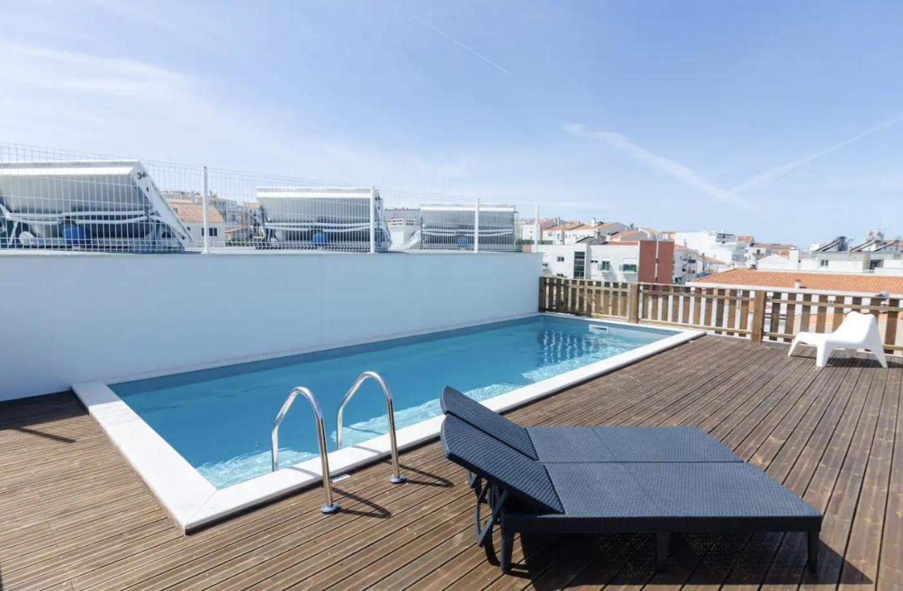 Terracos Do Mar - Rooftop Pool With Sea View Nazaré Zewnętrze zdjęcie